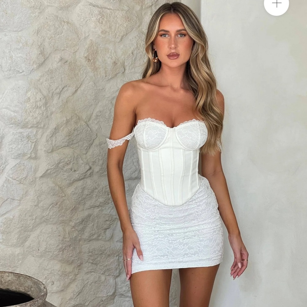 COPY - Zana Mini Dress WHITE from OUTCAST